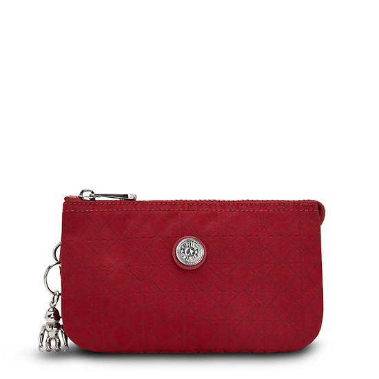 Kipling Creativity Large Classic Pouch Bags Signature Red | CA 2077QM